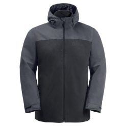 Kurtka 3w1 męska Jack Wolfskin Taubenberg 3In1. Brązowe kurtki sportowe męskie Jack Wolfskin, na jesień, m, bez wzorów, z materiału, z kapturem. Za 789.99 zł.