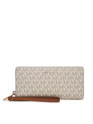 MICHAEL Michael Kors Portfel 32F1GJ6E7B Écru. Białe portfele damskie MICHAEL Michael Kors, ze skóry. Za 789.99 zł.