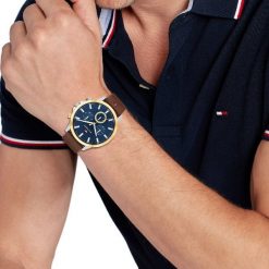 Zegarek Tommy Hilfiger ZEGAREK MĘSKI TOMMY HILFIGER RYDER 1710496 (zf093a) NoSize. Zegarki męskie Tommy Hilfiger, bez wzorów. Za 432.95 zł.