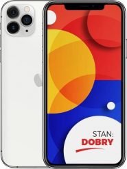 Smartfon Apple SMARTFON APPLE IPHONE 11 PRO MAX SILVER 64GB. Szare smartfony Apple. Za 1,399.00 zł.