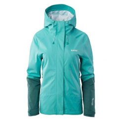 Lekka Kurtka Damska Verde. Niebieskie kurtki sportowe damskie Hi-tec, m, bez wzorów, bez ramiączek, bez kaptura, trekkingowe. Za 436.99 zł.