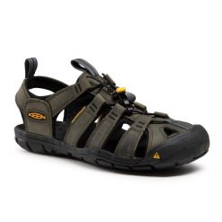 Sandały Keen. Szare buty zimowe męskie Keen, bez wzorów, sportowe, bez zapięcia. Za 309.99 zł.