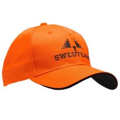 Czapka z daszkiem Swedteam Logo. Brązowe czapki damskie SWEDTEAM, bez wzorów, sportowe. Za 148.00 zł.