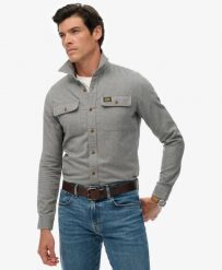 Superdry Koszula Trailsman Relaxed Fit flanelowa – 100% bawełna organiczna. Niebieskie koszule damskie Superdry, s, z aplikacjami, z bawełny, klasyczne, bez kołnierzyka, bez ramiączek. Za 374.70 zł.