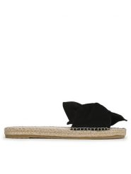 Manebi Klapki Sandals With Knot K 1.0 JK Czarny. Czarne klapki damskie Manebi, bez wzorów, ze skóry, bez obcasa, bez zapięcia. Za 345.99 zł.