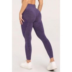 Legginsy fitness damskie Gym Glamour seamless. Szare legginsy damskie GYM GLAMOUR, bez wzorów. Za 169.99 zł.