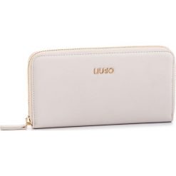 Duży Portfel Damski LIU JO - Xl Zip Around N19174 E0040 Bone 30000. Szare portfele damskie Liu Jo, ze skóry ekologicznej. W wyprzedaży za 199.00 zł.