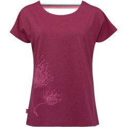 Damska koszulka LOAP Aumara, różowa, XS. Czerwone bluzki damskie ZSPORT, m, bez wzorów, bez kołnierzyka, bez ramiączek. Za 144.99 zł.