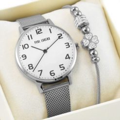 Zegarek Paul Lorens Zestaw damski zegarek ELNINO 11715B2-3C1 + bransoletka. Zegarki damskie Paul Lorens. Za 259.99 zł.