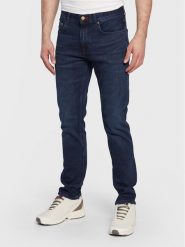 Tommy Hilfiger Jeansy Denton MW0MW26781 Granatowy Straight Fit. Niebieskie jeansy męskie Tommy Hilfiger, z bawełny. Za 259.99 zł.