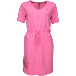 Elegancka Sukienka Abzoka dla Kobiet - Komfort i Styl. Czerwone sukienki damskie ZSPORT, na lato, l, bez wzorów, z bawełny, eleganckie, bez kołnierzyka, bez ramiączek, dopasowane. Za 166.99 zł.