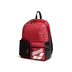 Plecak Sportowy Arena One Go Backpack 30L. Czerwone plecaki męskie ARENA, bez wzorów, z materiału, sportowe. Za 179.00 zł.