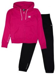 Bluza z kaptur na co dzień na siłownię. Czerwone bluzy damskie LEONE 1947 APPAREL, bez wzorów, z dresówki, bez ramiączek, z kapturem. Za 105.21 zł.