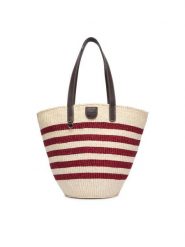 Weekend Max Mara Torebka 2615511015650 Czerwony. Czerwone torebki wizytowe damskie Weekend Max Mara, bez wzorów, ze skóry, bez dodatków. Za 1,839.00 zł.
