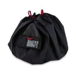 Torba worek na odzież sportową Acepac GROUND SHEET. Czarna torby sportowe męskie ACEPAC, bez wzorów. Za 64.99 zł.