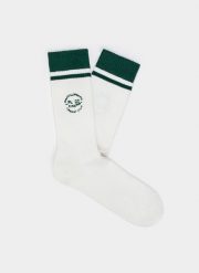 Skarpetki Casual Club C21WF-SX-001-Z-0. Białe skarpety męskie Pako Lorente, bez wzorów. Za 29.99 zł.