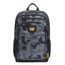 Plecak Bennett Caterpillar MILLENNIAL CLASSIC Black/Grey Fractal Camo. Czarne plecaki męskie CATERPILLAR, bez wzorów, sportowe. Za 209.00 zł.
