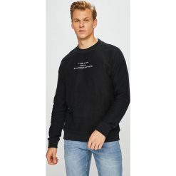 Review - Bluza. Czarne bluzy męskie Review, l, z aplikacjami, z bawełny, bez ramiączek, bez kaptura. W wyprzedaży za 129.90 zł.