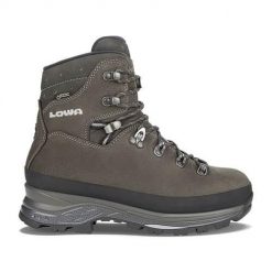 Buty trekkingowe damskie Lowa Tibet Superwarm Gtx. Brązowe obuwie trekkingowe damskie Lowa, z materiału, bez zapięcia. Za 1,227.00 zł.