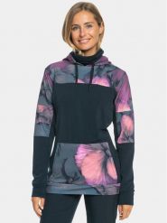 Roxy Bluza Winter Valley Otlr ERJFT04716 Czarny Regular Fit. Czarne bluzy damskie Roxy, xs, bez wzorów, z bawełny, bez ramiączek, bez kaptura. Za 249.99 zł.