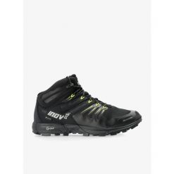 Buty turystyczne męskie Inov-8 Roclite G 345 GTX V2. Czarne buty zimowe męskie Inov-8, bez wzorów, bez obcasa, bez zapięcia. Za 444.99 zł.