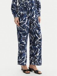 ONLY Spodnie materiałowe Nova 15264446 Granatowy Regular Fit. Niebieskie spodnie materiałowe damskie ONLY, bez wzorów, z materiału. Za 139.99 zł.