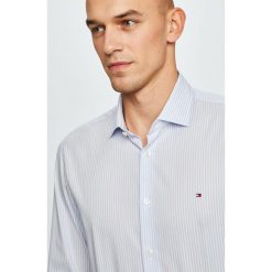 Tommy Hilfiger Tailored - Koszula. Fioletowe koszule męskie Tommy Hilfiger Tailored, s, bez wzorów, z bawełny, casualowe, bez kołnierzyka, bez ramiączek. W wyprzedaży za 199.90 zł.