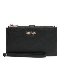 Portfel Guess. Czarne portfele damskie Guess. Za 294.99 zł.