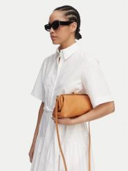 Balagan Torebka ROFE Brązowy jasny. Brązowe listonoszki damskie BALAGAN, bez wzorów, ze skóry, bez dodatków. Za 759.99 zł.