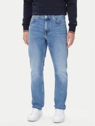 Tommy Hilfiger Jeansy Mercer MW0MW39656 Niebieski Straight Fit. Niebieskie jeansy męskie Tommy Hilfiger, z bawełny. Za 359.99 zł.