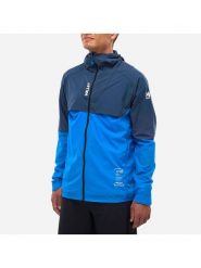 Kurtka do biegania wiatrówka męska Millet Intense Windbreaker Jkt active Fit. Niebieskie kurtki męskie Millet, m, bez wzorów, z elastanu, bez kaptura, do biegania. Za 595.45 zł.