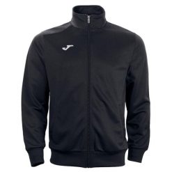 Męska Dresowa Kurtka Piłkarska Combi. Czarne kurtki męskie Joma, m, bez wzorów, z dresówki, sportowe, bez kaptura. Za 148.99 zł.