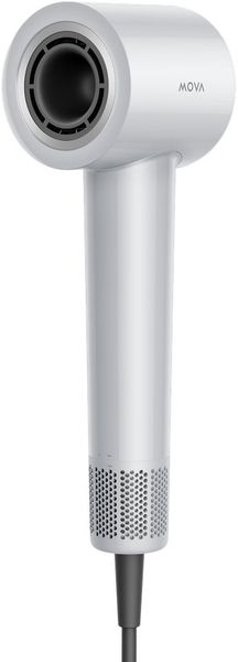 Mova Turbo by Dreame - Szara Suszarka do Włosów Wygładzająca z Jonizacją Cicha Praca 4 Poziomy Temperatury. Szare suszarki do włosów Mova. Za 287.81 zł.