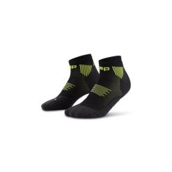 Damskie skarpety kompresyjne do biegania sportowe za kostkę Core Run CEP. Czarne skarpetki damskie CEP, bez wzorów, z elastanu. Za 79.00 zł.