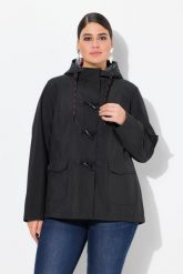 Damskie Kurtka softshellowa HYPRAR hydrofobowa guziki-kołki. Czerwone kurtki sportowe damskie Ulla Popken, na lato, plus size, bez wzorów, z materiału, bez ramiączek, z kapturem, trekkingowe. Za 422.99 zł.