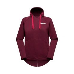 Bluza damska z kapturem La Sportiva Telendos. Czerwone bluzy damskie La Sportiva, xs, bez wzorów, z bawełny, bez ramiączek, z kapturem. Za 341.50 zł.