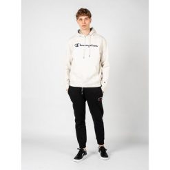 Bluza trekking męska Hoodie. Szare bluzy męskie Champion, m, bez wzorów, z bawełny, bez kaptura, trekkingowe. Za 208.00 zł.