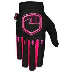 Długie rękawice Fist Handwear Fluro. Czarne rękawiczki damskie FIST, bez wzorów. Za 261.00 zł.