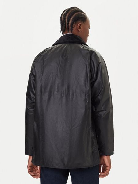 Barbour Kurtka przejściowa MWX0017BK91 Czarny Regular Fit. Czarne kurtki męskie Barbour, m, bez wzorów, z bawełny, bez kaptura. Za 1,399.00 zł.