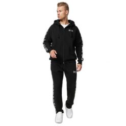Bluza z kapturem i zamkiem błyskawicznym o klasycznym kroju Lonsdale Kempton. Białe bluzy męskie Lonsdale, m, bez wzorów, z kapturem. Za 291.00 zł.