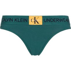 Calvin Klein Spodenki Zielony. Zielone majtki damskie Calvin Klein, z bawełny. Za 94.95 zł.