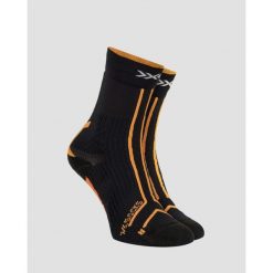 Skarpety trailowe X-Socks Trailrun Terraskin Expert Crew. Brązowe skarpetki damskie X-Socks, bez wzorów. Za 169.99 zł.