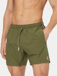 BOSS Szorty kąpielowe Iconic 50491594 Zielony jasny Regular Fit. Zielone kąpielówki męskie Boss, m, bez wzorów. Za 279.99 zł.