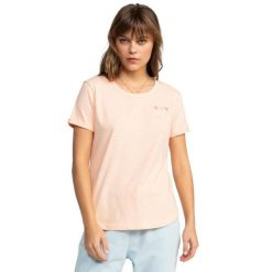 Koszulka dla Kobiety SATURDAZE Różowy. Brązowe koszulki sportowe damskie Roxy, m, bez wzorów, z bawełny, bez ramiączek. Za 89.99 zł.