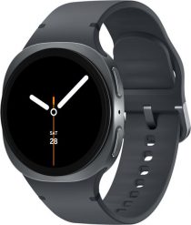 Smartwatch Samsung Galaxy Watch 8 Graphite 40mm DE Model LTE Android (SM-L325FDAAEUB). Szare zegarki smartwatch SAMSUNG, bez wzorów. Za 999.01 zł.