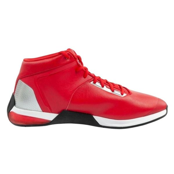 Męskie Buty Sportowe Race Kart CatX Ferrari Z Ekologicznej Skóry O Średnim Kroju. Czerwone buty sportowe męskie Puma, bez wzorów, ze skóry, bez zapięcia, trekkingowe. Za 472.99 zł.