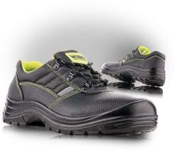 VM Footwear Półbuty ochronne VM FOOTWEAR Göteborg 3285-S3, rozm. 41, czarne. Brązowe półbuty męskie VM Footwear, bez wzorów, bez obcasa, bez zapięcia. Za 134.91 zł.