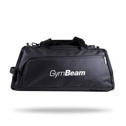 Torba sportowa 2w1 poliestrowa 42 L czarna. Czarne torby na laptopa damskie GYMBEAM, bez wzorów, do ręki, duże. Za 221.90 zł.