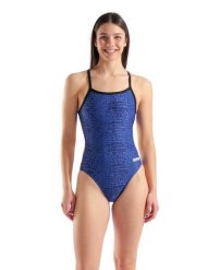 Strój Kąpielowy Damski Arena Snakeskin Swimsuit Challengeback. Czarne stroje kąpielowe damskie ARENA, bez wzorów, z materiału. Za 285.99 zł.