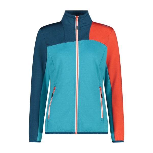 Bluza damska turystyczna CMP 32G4266. Czerwone bluzy damskie CMP, xl, bez wzorów, z materiału, eleganckie, bez ramiączek, z kapturem. Za 288.50 zł.